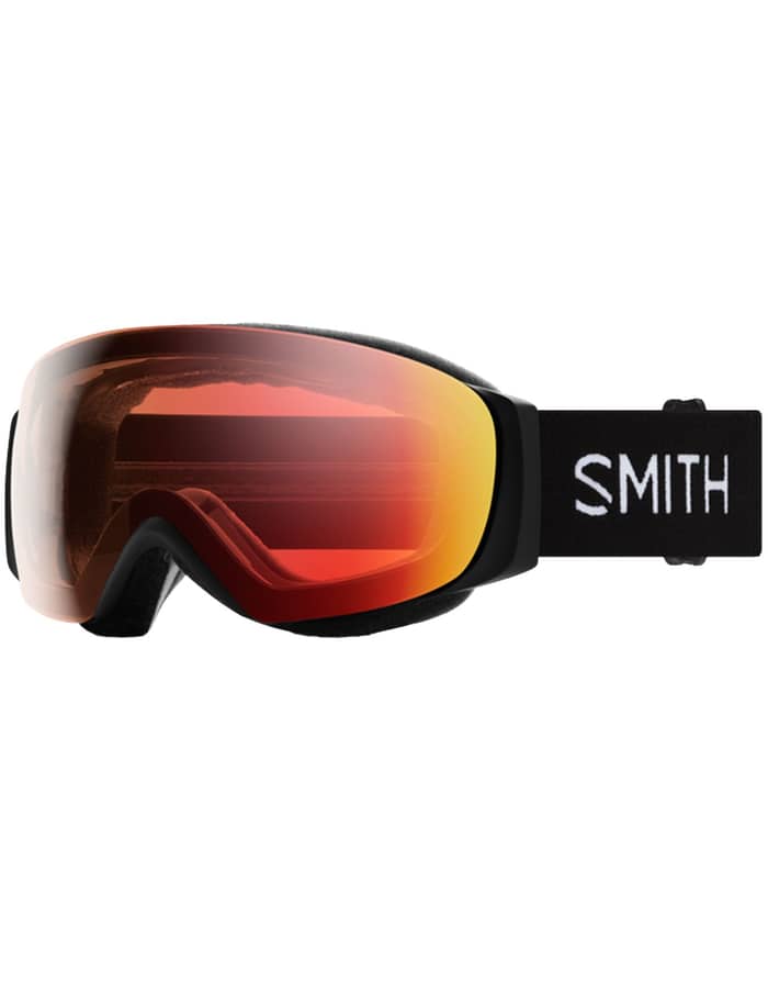 Smith I/O Mag S Black Chromapop Pro Photochromic Red Mirror Ski