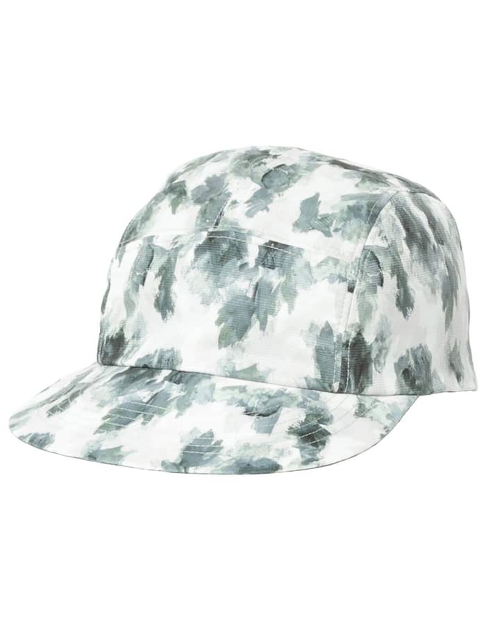 Printed Breathable Quick Dry Cap Grey Pt