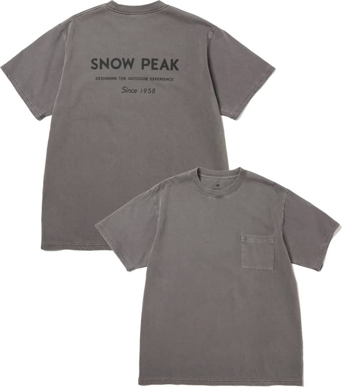 Garment Dyed T-Shirt Charcoal