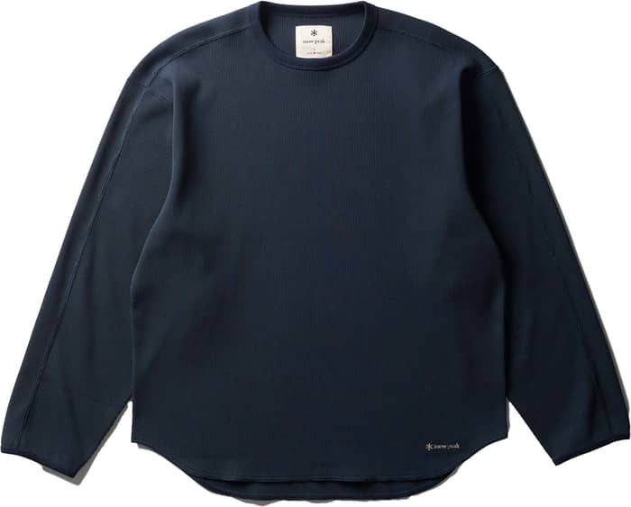 Dry Waffle LS T-Shirt Dark Navy