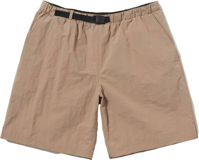 Nylon Washer Shorts Greige
