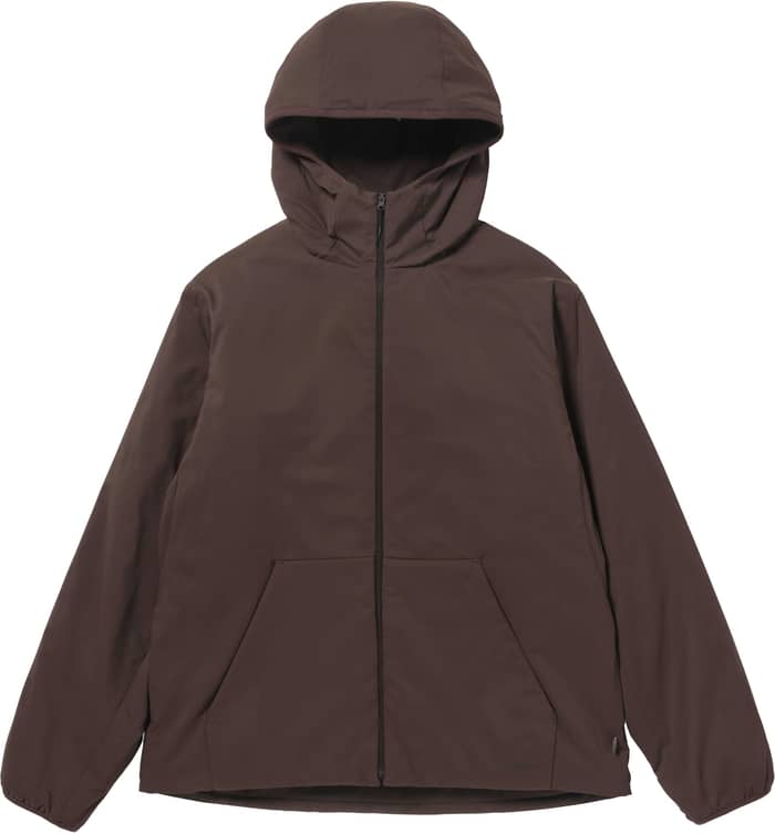 Flexible Insulated ZIP Parka Dark Brown
