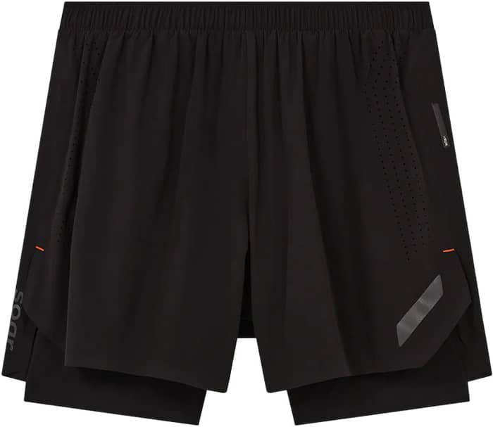 Dual Run Shorts Black/Black