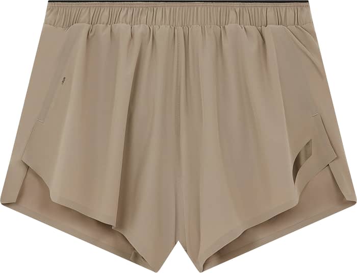 Split Shorts Tan