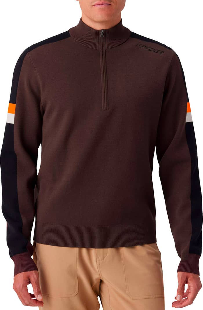 Verbier 1/2 Zip Sweater Mocha