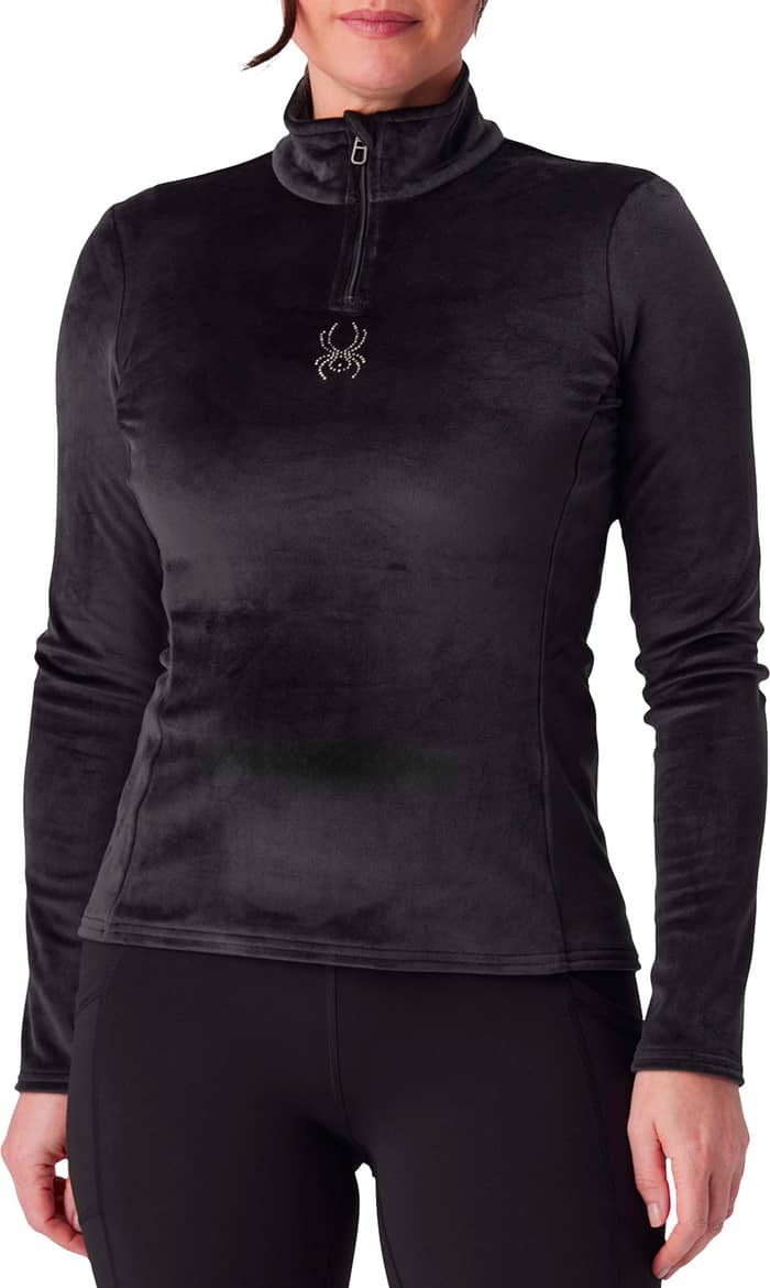 Shimmer Bug 1/2 Zip W Black