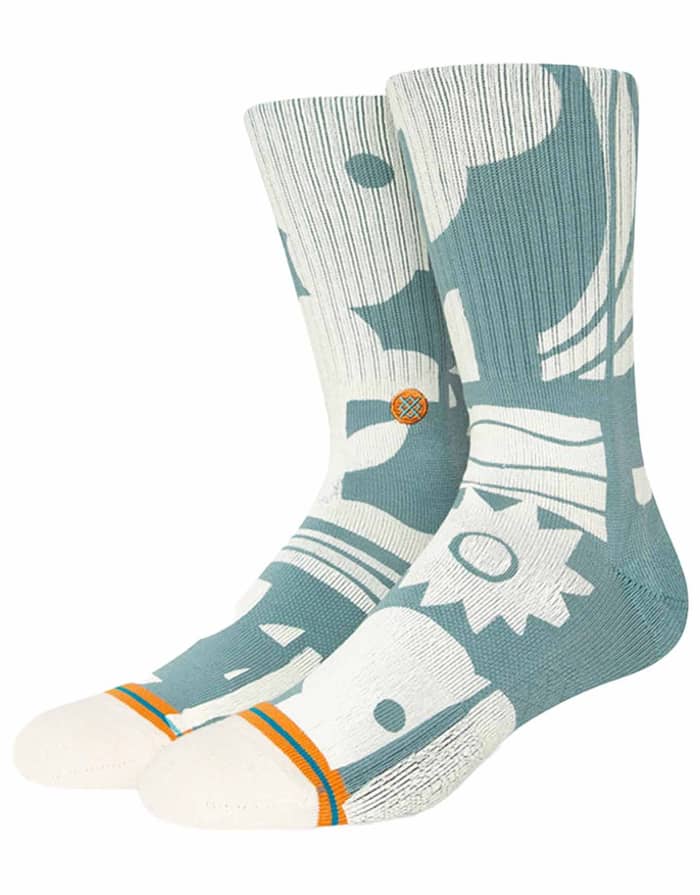 Calze Stance Atomic Wave - Vintage Unisex - Medie Alte 7" - 79% Poliestere 15% Cotone