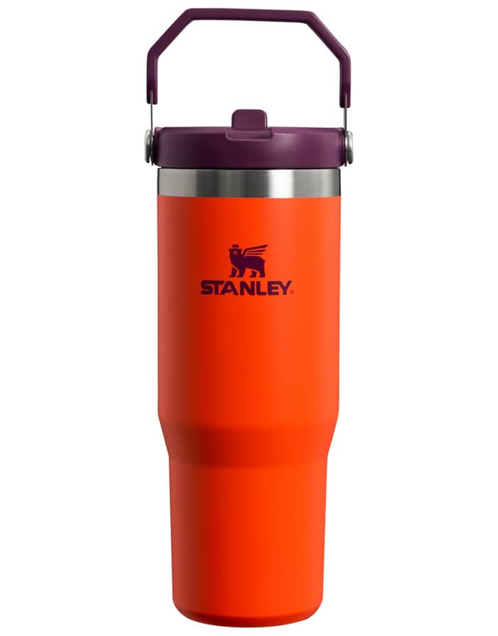 The IceFlow™ Flip Straw Tumbler 0.89L - Tigerlily
