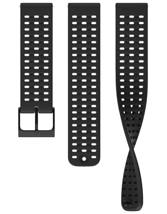 Silicone Strap Suunto Athletic 2 22mm All Black