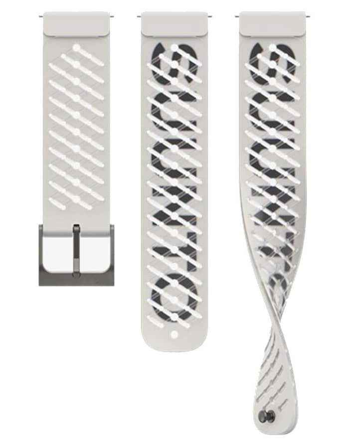 Ath5 Silicone Strap Pearl White S+M