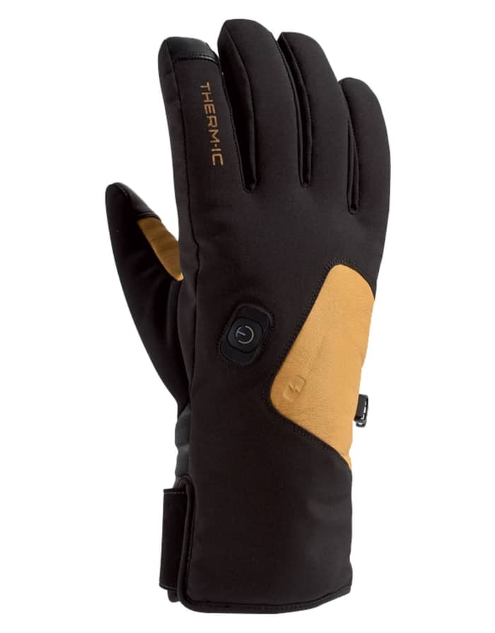 Powergloves Skilight Black/Camel