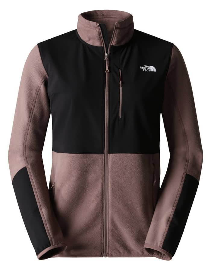 W Diablo Midlayer Jacket Deep Taupe-TNF Black