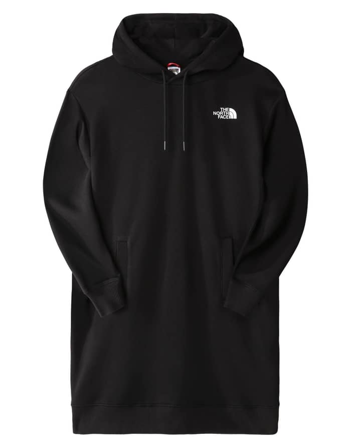 W Fleece Logowear Dress TNF Black