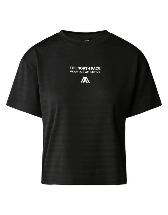 W Ma S/S Tee TNF Black