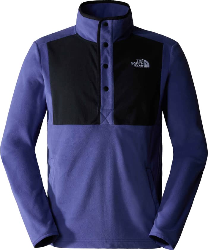M Homesafe Snap Neck Fleece Pullover Cave Blue/TNF Black