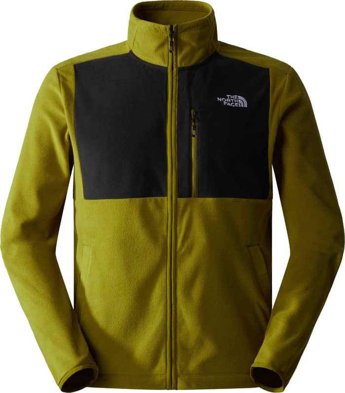 M Homesafe Full Zip Fleece Sulphur Moss/TNF Black
