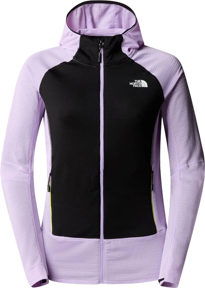 W Bolt Polartec Hoodie Lite Lilac/TNF Black/Fizz Lime
