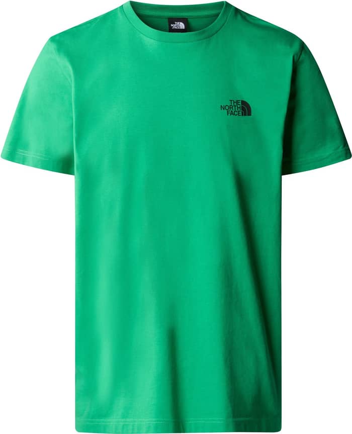 M S/S Simple Dome Tee Optic Emerald