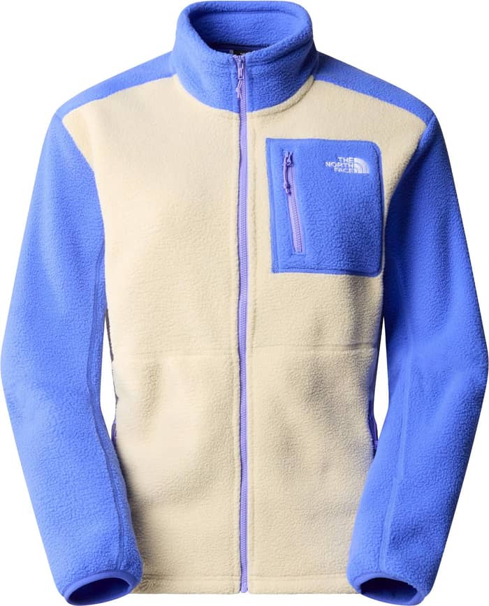 W Yumiori Full Zip Gravel/Solar Blue