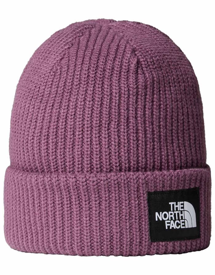 Salty Lined Beanie Midnight Mauve