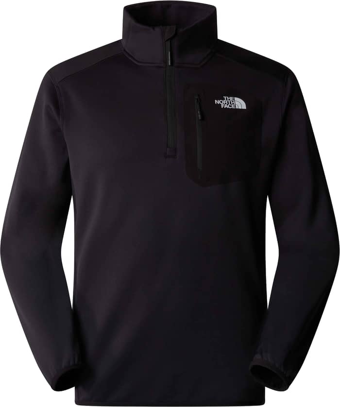 M Crest 1/4 Zip TNF Black