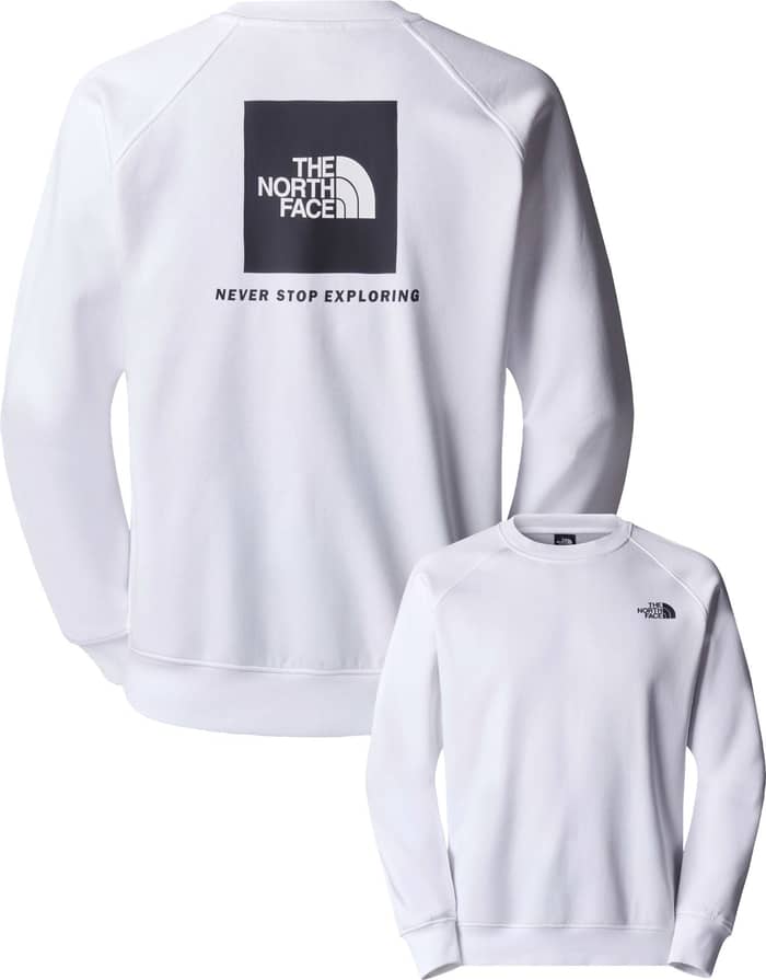 M Raglan Box Nse Regular Crew TNF White