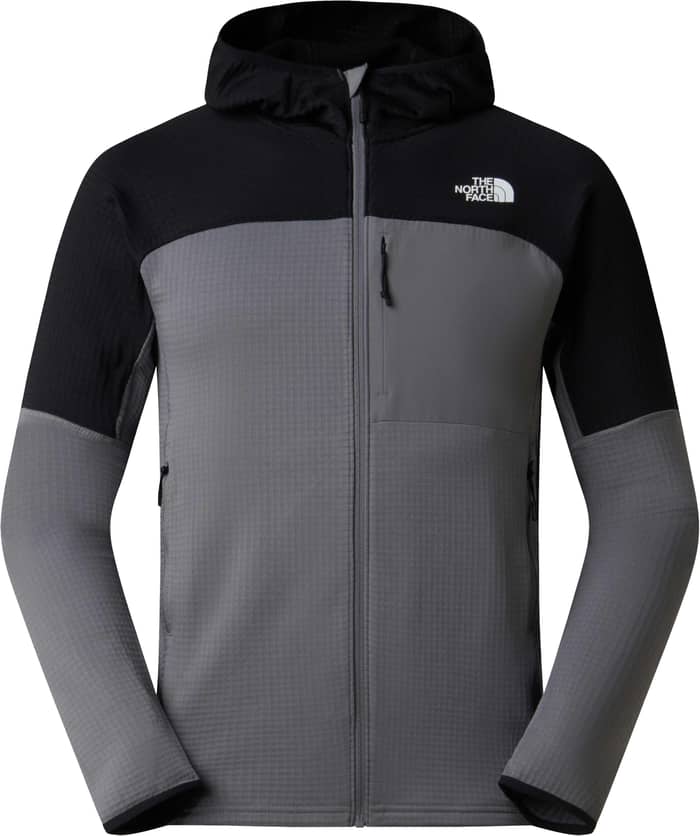 M Polartec Powergrid Stormgap Hoodie Smoked Pearl TNF Black