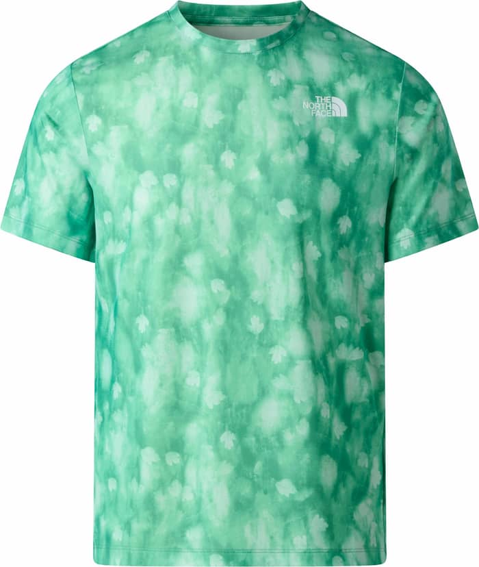 M 24/7 Short Sleeve T-Shirt Reg Print Dimmed Algae Diffused