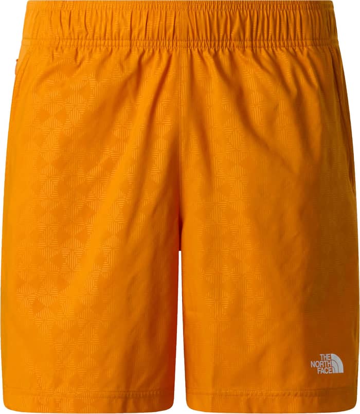 M 24/7 Pentadome Embossed 7In Shorts Dust Orange