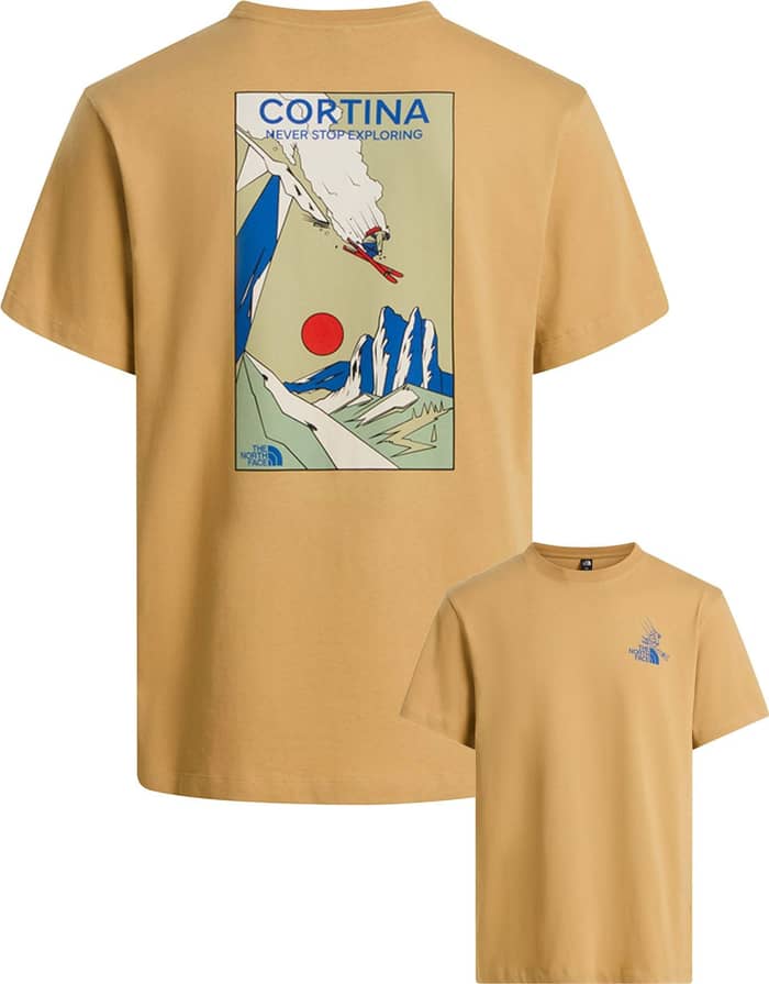 M Mountain Celebration Regular Short Sleeve Khaki Stone