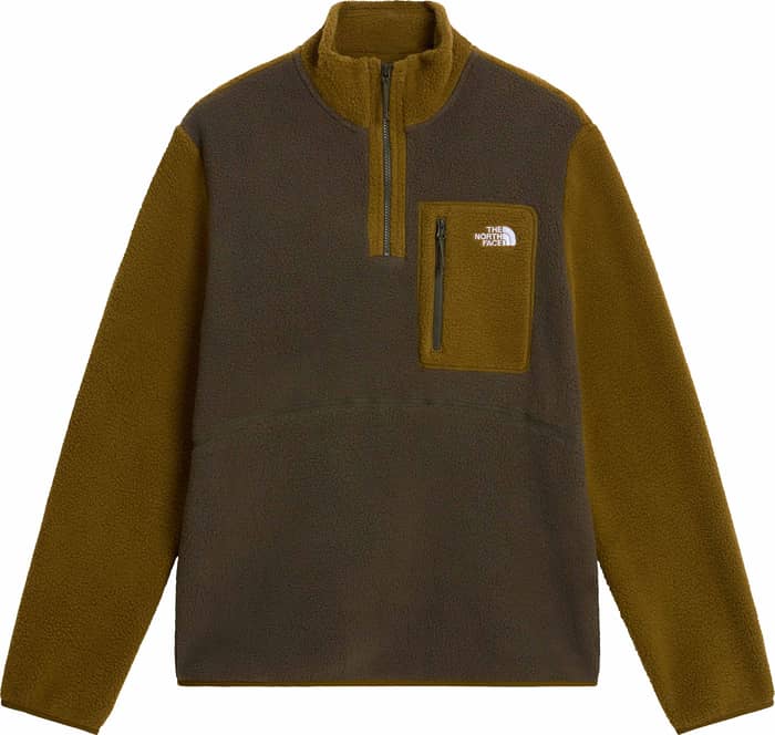 M Yumiori 1/4 Zip New Taupe Green