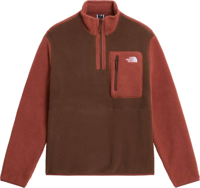 M Yumiori 1/4 Zip Smokey Brown Copper