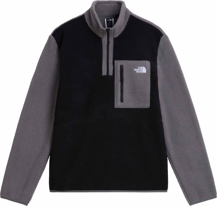 M Yumiori 1/4 Zip TNF Black Smoke