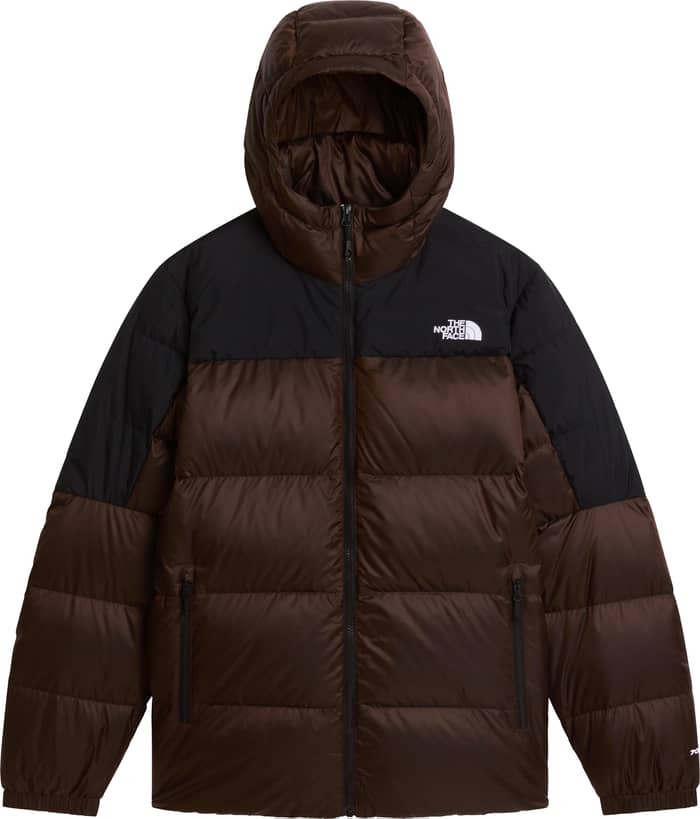 M Diablo Down 2.0 Hoodie Dark Chestnut Black Heather