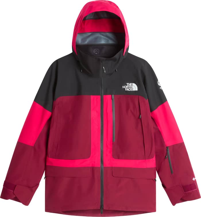 W Summit Verbier GTX Jacket Lali Guran Burgundy Crush