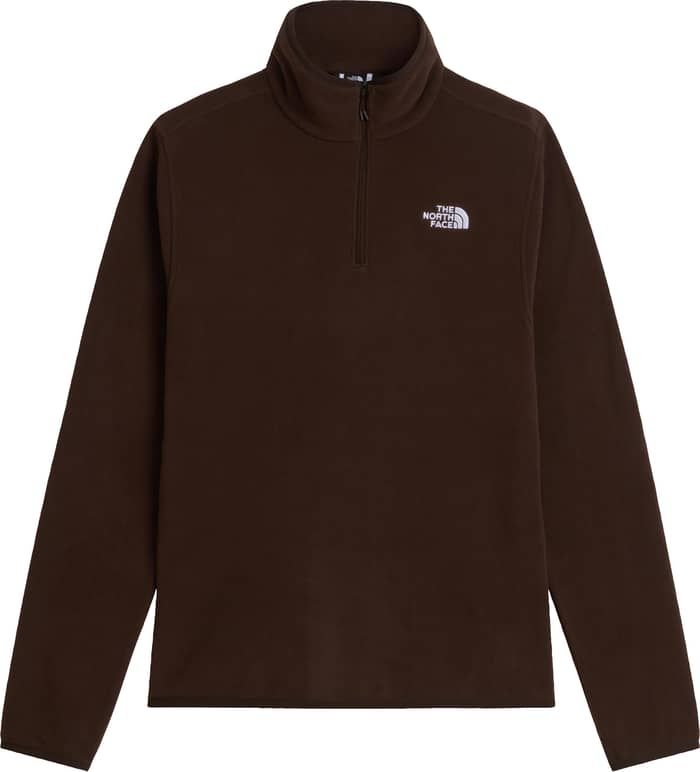M Glacier Fleece 1/4 Zip Jacket Dark Chestnut