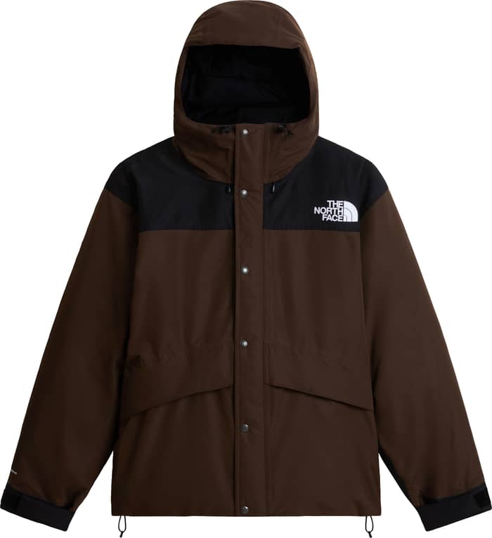 M Mountain Down Jacket Dark Chestnut TNF Black