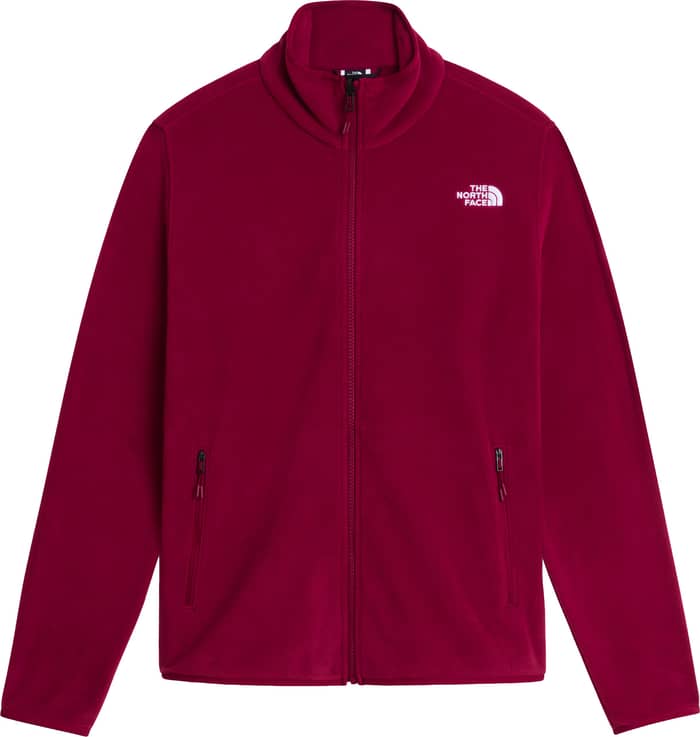 W Glacier Fleece Jacket Burgundy Crush