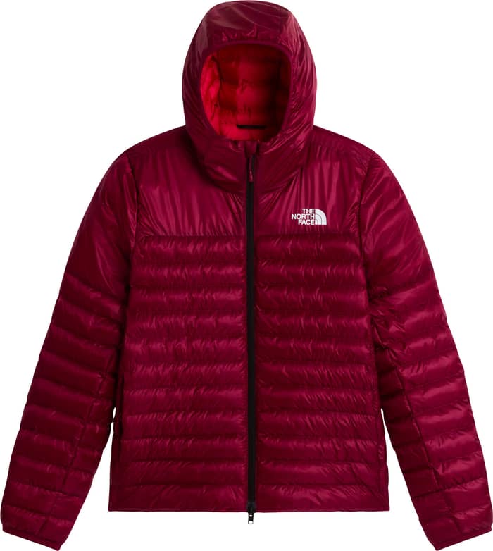 W Terra Peak Hoodie Burgundy Crush Lall Guran