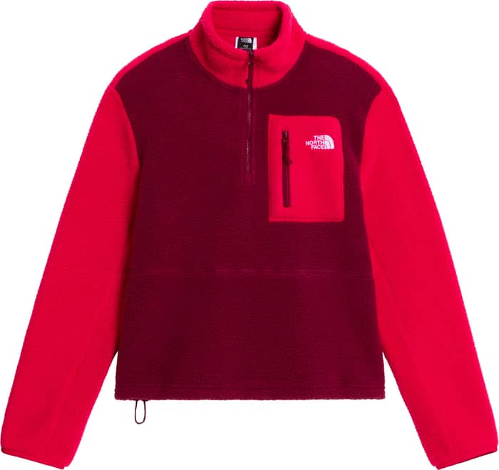 W Yumiori 1/4 Zip Burgundy Crush Lali Guran