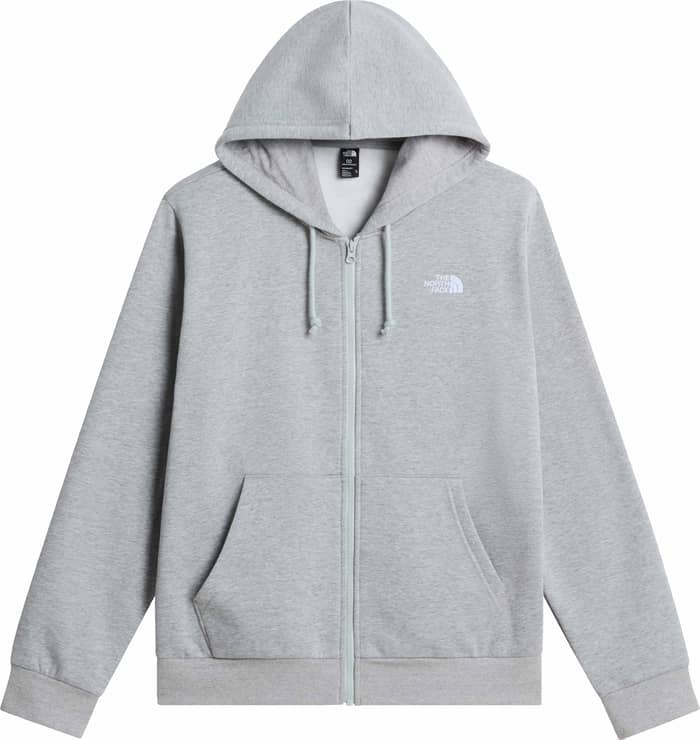 M Evolution Simple Dome Regular Full Zip TNF Pale Grey Heather