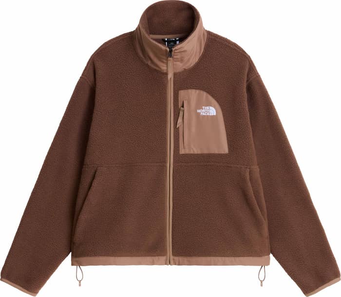 W Yumiori Off Peak Full Zip Jacket Smokey Brown Garnet