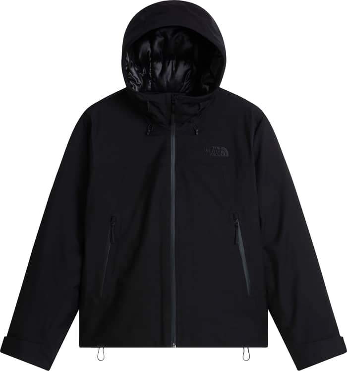 W TNF Range Down Hooded Jacket TNF Black