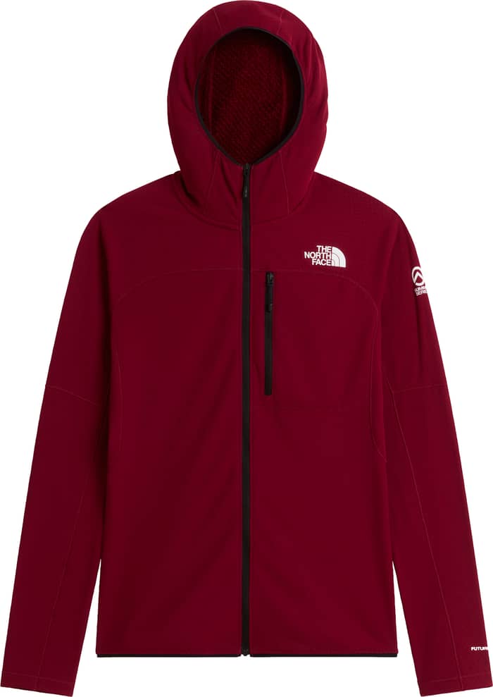 W Summit Futurefleece FZ Hoodie Burgundy Crush