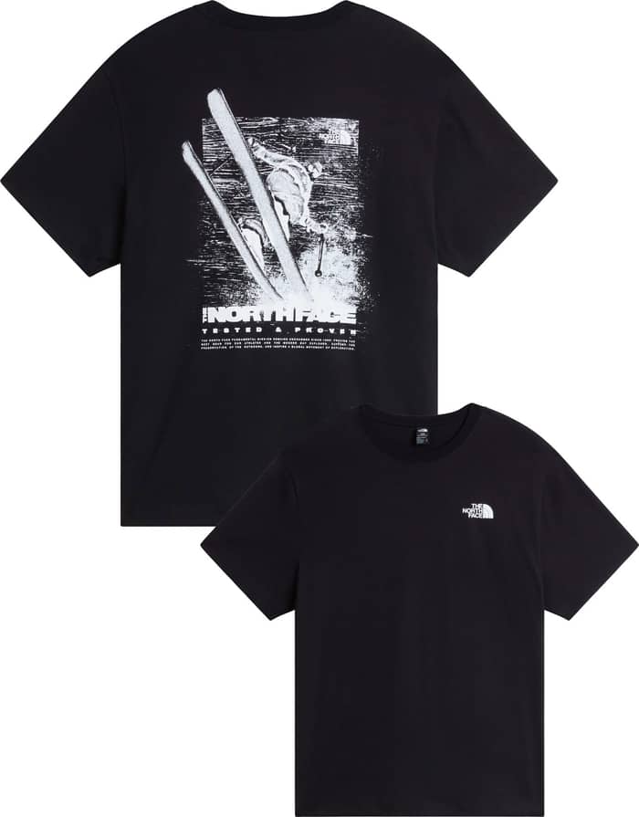 U Tested And Proven Relaxed SS Tee TNF Black