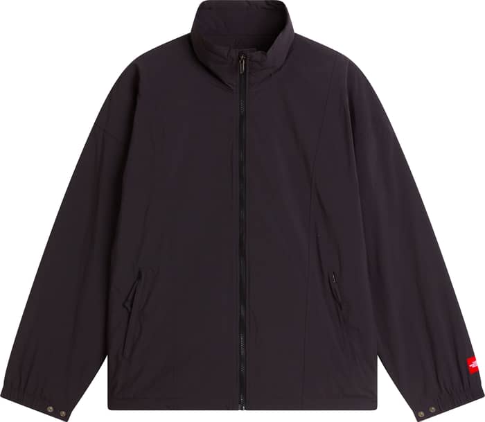 M TNF Red Box Nylon Fleece Lined Jacket Obsidian
