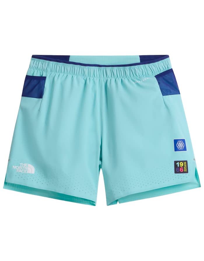 M Summit Pacesetter Short Graphic Canal Blue