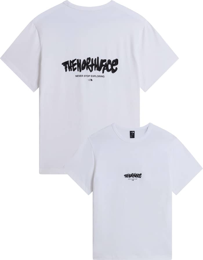U Nse Relaxed SS Tee Logo Play TNF White