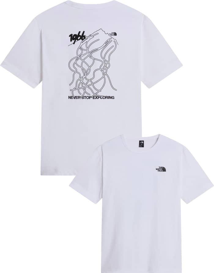 U Nse Slopes Rlx SS Tee Graphic TNF White