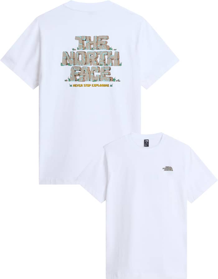U Stone Logo Rlx SS Tee Graphic TNF White